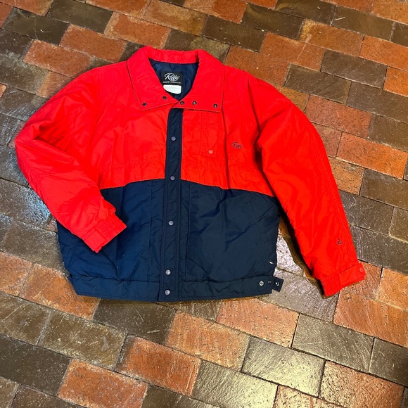 Roffe Other - Roffe Skiwear coat men Large red and navy
